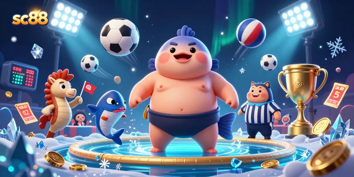 Experience thrilling sports action with sc88 featuring a dynamic underwater casino scene.