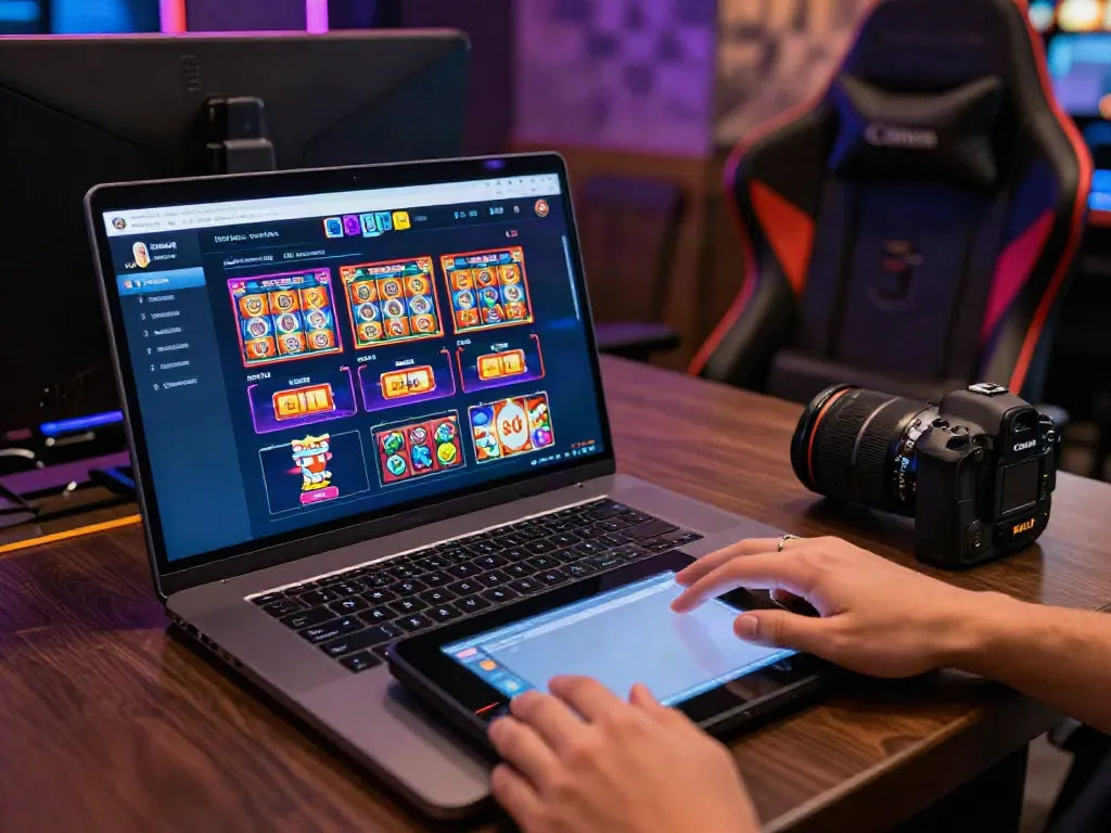 Engaging online gaming platform interface at https://gem88.jpn.com/ with colorful slots and user-friendly design.