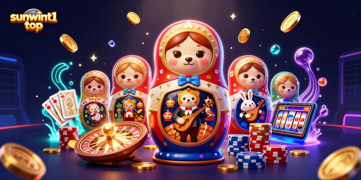 Experience the vibrant world of gaming with sunwint1 top as golden coins and jackpots shower dynamically around animated characters.